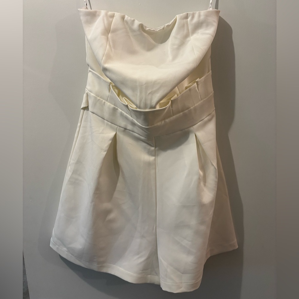 Cream Romper